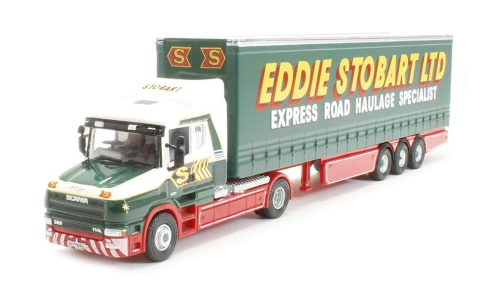 Oxford Diecast 1:76 Eddie Stobart Scania T Cab Curtainside Collectable model 76TCAB007