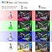 Z RGB LED Bulbs Color Changing Light Bulbs Dimmable 10W E26 Base with Daylight White and Remote Controller A19 Flood Light Bulb 100 Watt Equivalent (2 Pack)