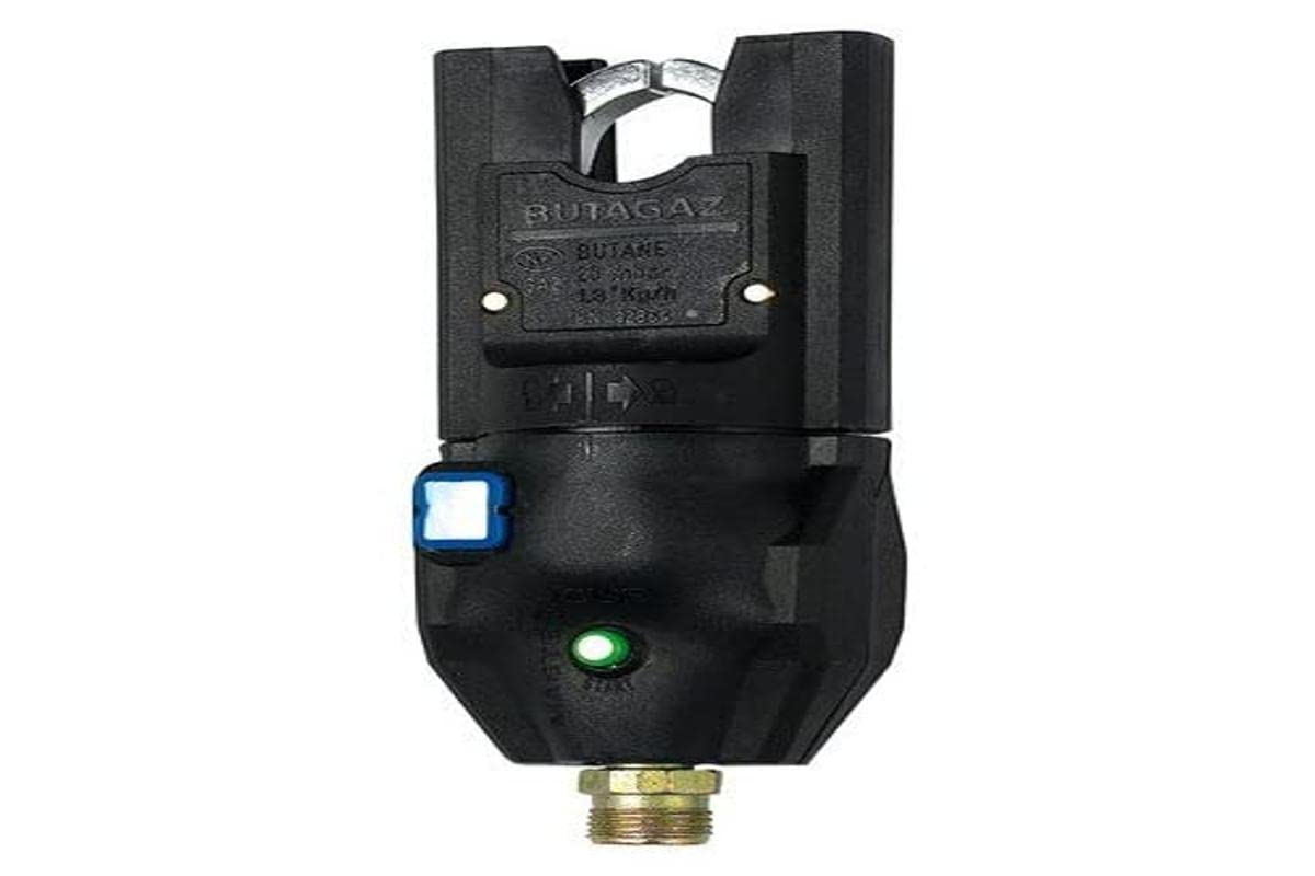 Comap S950005 Master Clip Butane Gas Regulator Without Hose + Fuse, Black, Norme