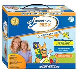 Amazon.com: Hooked on Phonics Pre-K Deluxe for Children Ages 3 - 5 ...