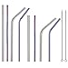 Stainless Steel Straws Wide Reusable Drinking Metal Straws for 30oz 20oz Tumbler length 10.5