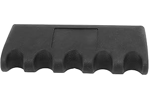RiToEasysports 5 Cue Pool Cue Holder, Weighted Pool Stick Holder with Non Slip Base, for Table Chair Edge