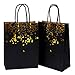 Cooraby 20 Pieces Paper Party Bags Bronzing Kraft Bag Hen Party Bags Bride Bag with Handle for Birthday Wedding Celebrations Party Favors