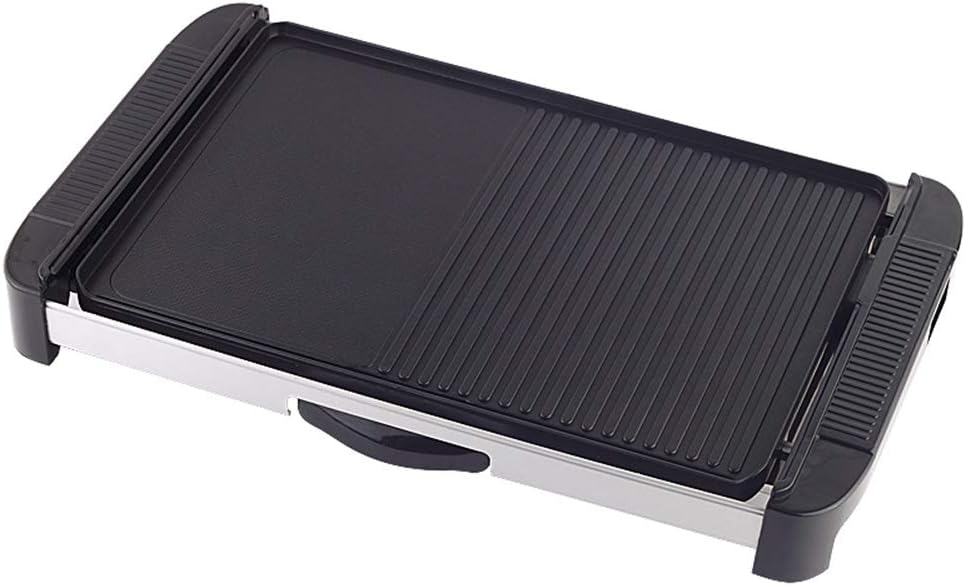 Review Electric Teppanyaki Table Grill, 3248cm NonStick Griddle