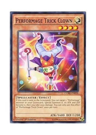 Amazon 遊戯王 英語版 Core En018 Performage Trick Clown Em