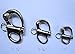 JY-MARINE 2 Inch(50mm) Fixed Bail Snap Shackle for Sailboat,Bracelet - 316 Stainless Steel,Marine Grade