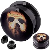 00 gauges 00g Organic stone ear flesh tunnel plugs Nightmare Christmas stretcher taper MoDTanOiz 00g 10mm