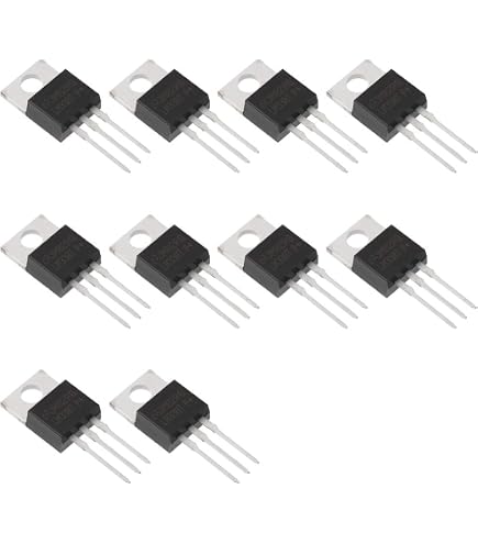 5 Pezzi LM338T Regolatore Di Tensione Variabile 3 Pin 1,24-32V 5A TO-220 - Texas Instruments