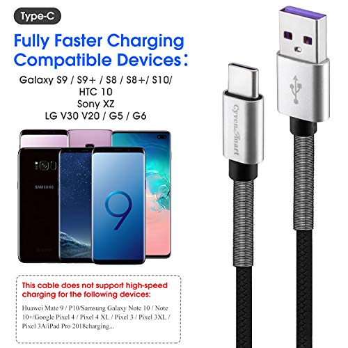 5 Charger+Durable+Braided+Compatible+Samsung