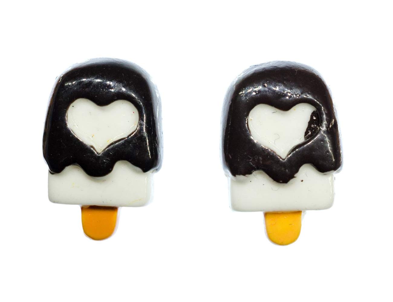 Popsicle Earstuds Earrings Miniblings Ice Cream Food Chocolate Sweets Ear Studs