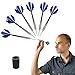 Charisma Gaming 20 gram Darts 6 Set With PET Shafts, O Rings, Different Shape Barrels&Sharpener, steel Tips, Aerodynamic Structure, Ergonomic Grip, For Home, Outdoors, Office, Dorms, Bars & More