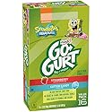 Yoplait, Go-Gurt SpongeBob Square Pants Candy Portable Low Fat Yogurt Variety Pack Tubes, Strawberry/