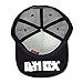 Unisex King Flip Mesh Trucker Caps Baseball Hat Flat Brim Hats for Splatfest (One Size, Blue)