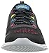 Skechers Sport Women's Harmony Fashion Sneaker,Black/Multi/Mesh/White Trim,7.5 M US
