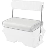 WUTIST Boat Seat Bottom for 8WD159 Series 50 Quart Cooler, Universal | Universal boat seat bottom, replaces 8WD159-R-S. Fits 8WD159 Series 50 Quart Swingback Cooler Seat. 3.94"T,16.26"W,26.81"D