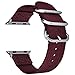 Apple Watch Band, VIGOSS Woven Nylon NATO iWatch Band Soft Replacement Strap with Metal Buckle for Apple Watch Series 3 Series 2 and Series 1, Sport, Hermes, Nike+, Edition