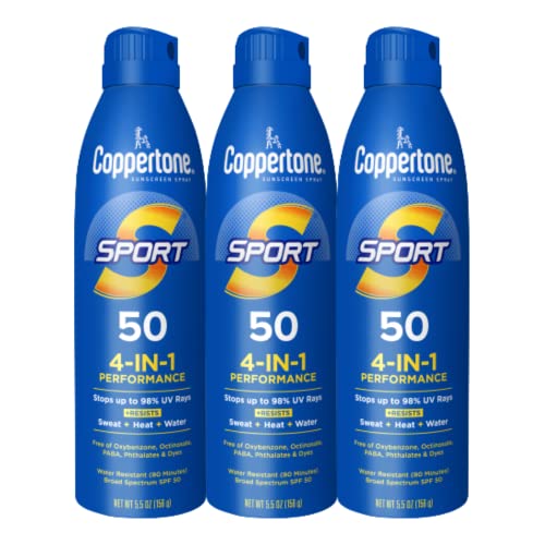 Coppertone SPORT Sunscreen Spray SPF 50 5.5