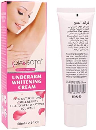 Yeefant 60ML Whitening Cream Body Beauty Between Legs Knees Private Parts Whitening Intimate Dilute The Axillary Dull,Repair Thick Pores,External use only