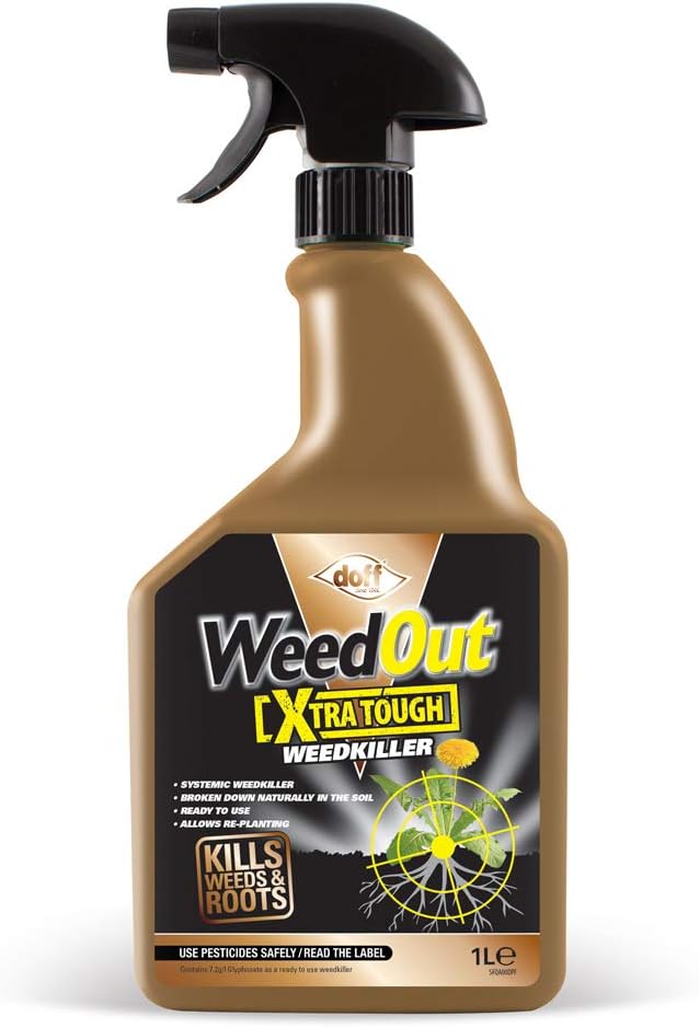 DoffWeedout Extra Tough 1 Litre Trigger