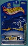Mattel Hot Wheels 2003 Treasure Hunt 1:64 Scale Gold With White Flames Riley & Scott MK III 87/12 Die Cast Car #008
