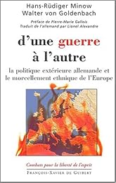 D'une guerre à l'autre