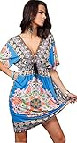 Sexy Womens Fashion Beach Wear Bikini Summer Swimsuit Cover Up Dress(FBA)