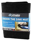 Drymate USMC2429 24" x 29" Under The Sink, Premium Shelf Liner, Mat - Absorbent/Waterproof - Protects Cabinets, Contains Liquids Made in The USA
