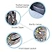 Finex My Neighbor Totoro Gray Canvas Japanese Comic Cartoon Casual Backpack with 15 inch Laptop Storage Compartment for College Student Daypack Travel Snack Sport Book Bag Gift