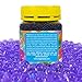 Magic Beadz - Purple Gel Water Beads - Transparent Jelly Pearls - Vase Filler - Wedding Centerpiece - Candles - Flower Arrangements - Over 20,000 Beads