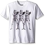 Star Wars Boys' Stormtrooper T-Shirt, Classic White, X-Large/18-20