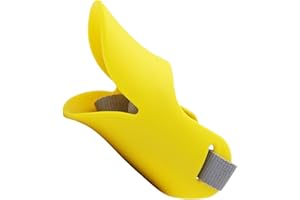 Adjustable Muzzle for Dogs | Silicone Duck Mouth Dog Muzzle - Breathable Design for Small Dogs, Medium, and Large