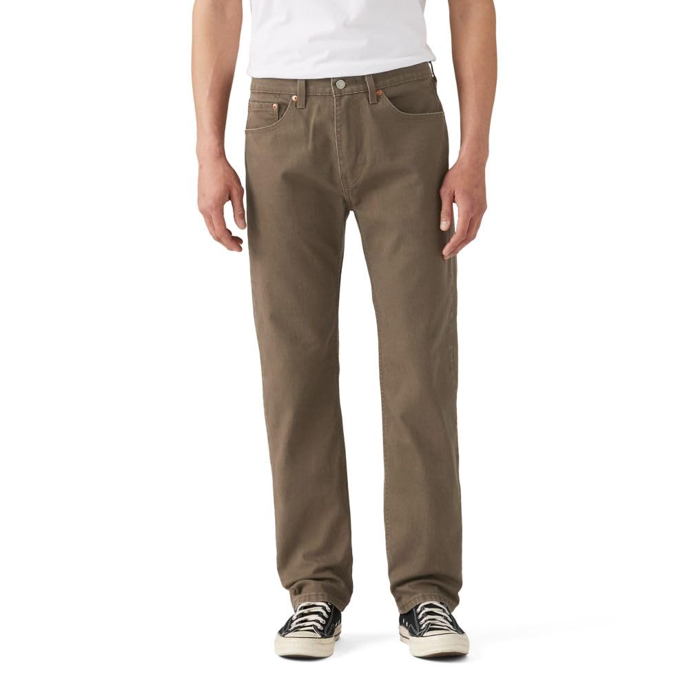 Levi's Men's 505 Regular Fit Jeans, (New) Canteen Denim, 31Wx32L Image