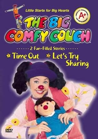 Amazon Com Big Comfy Couch Time Out Let S Try Sharing Vhs