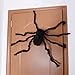 Kearui Halloween Decorations, Outdoor Indoor Halloween Spider Hairy Poseable Scary Spider Tarantula for Patio Yard Garden House Decorations, 4 ft / 125 cm