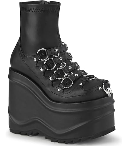 Amazon.com | Demonia Women's Swing-105 Ankle-High Boot | Ankle