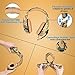 ONIKUMA Stereo Gaming Headset Work for PC PS4 Xbox One Controller,Camo Over Ear Headphones with Noise Canceling Microphone,Soft Memory Earmuffs for Laptop Mac-Camouflagethumb 4