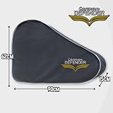 Caravan Defender Tow Hitch Cover Universal Waterproof 62x90cm with Straps view 2
