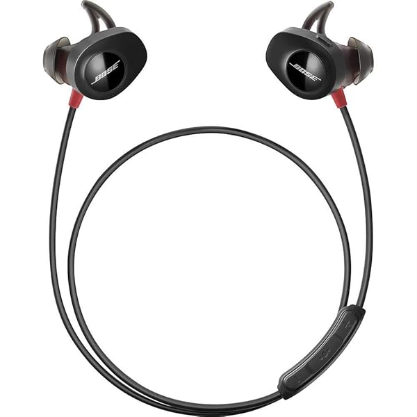 BOSE SOUNDSPORT PULSE WIRELESS HEADPHONES, POWER RED (WITH HEART RATE MONITOR)