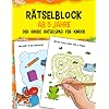 Rätselblock ab 5 Jahre: Der große Rätselspaß für Kinder – Labyrinthe, Fehler suchen, Vorschulübungen, Logisches Denken und vieles mehr! – Das große A4 Rätselbuch für Mädchen und Jungen Taschenbuch – 17. Juni 2021