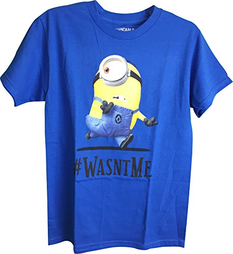Despicable Me Minion Tee Shirt It #Wasnt Me Small