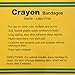 ASO Kid Design (Assorted Crayon) Plastic Adhesive Bandage Sterile .75 x 3 100 per Box