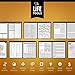 Life Planner 2020: Goal Setter + Daily/Weekly, Monthly, yearly Agenda, Calendar, and Journal, by Lucky Life Tools (Black Brush)