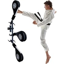 Amazon.com: Muelle elástico Taekwondo Kick Pad, Material PU Target ...