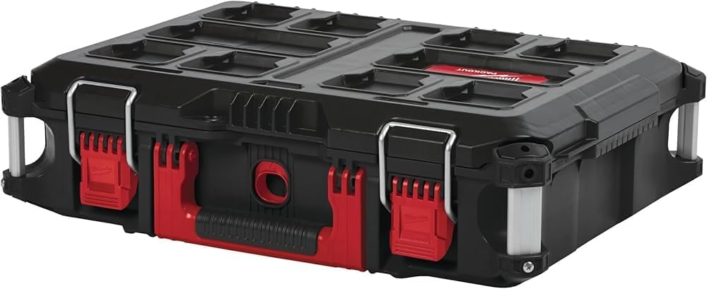 Milwaukee PACKOUT Box 3 Toolbox System Red