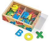 Toy Melissa & Doug Magnetic Wooden Alphabet in a Box Book