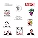 The Office Merchandise Stickers Pack of 50 Office LaptopThemed Stickers , The Office Stickers for Water Bottles, Micheal Scott, Funny Laptop Decals, Hydro Flask Stickers