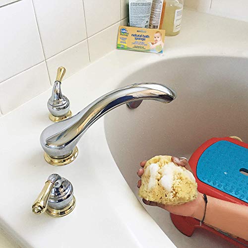 Baby Buddy Natural Baby Bath Sponge 4" Soft Yellow Sea Sponge Soft on Baby's Tender Skin, Biodegradable, Hypoallergenic, Absorbent Natural Sea Sponge, 1 Pack