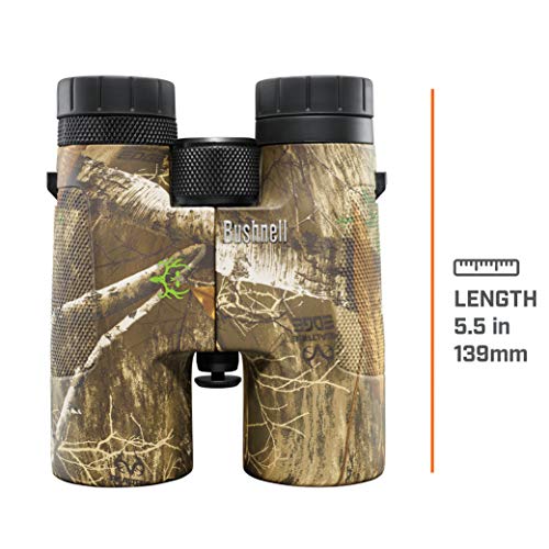 Bushnell Fernglas 10x42 Powerview Real Tree - sehr klares Bild, lichtstark, robust, perfekt für Natur -und Tierbeobachtung, 141042RB – Bild 6