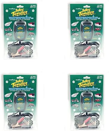 Deltran Battery Tender Weatherproof 800 DL WH 12-Volt 4-Pack 022-0150(x4)