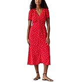 Levi's Womens Sarina Short Sleeve Midi Dress